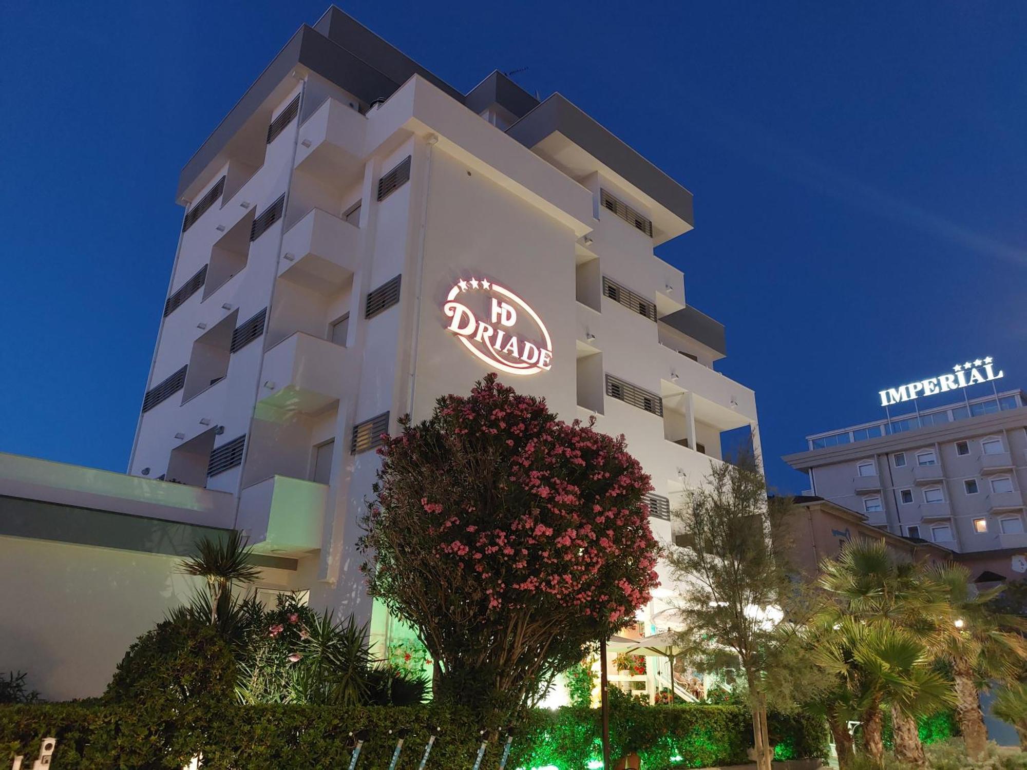 רימיני Hotel Driade Sul Mare מראה חיצוני תמונה